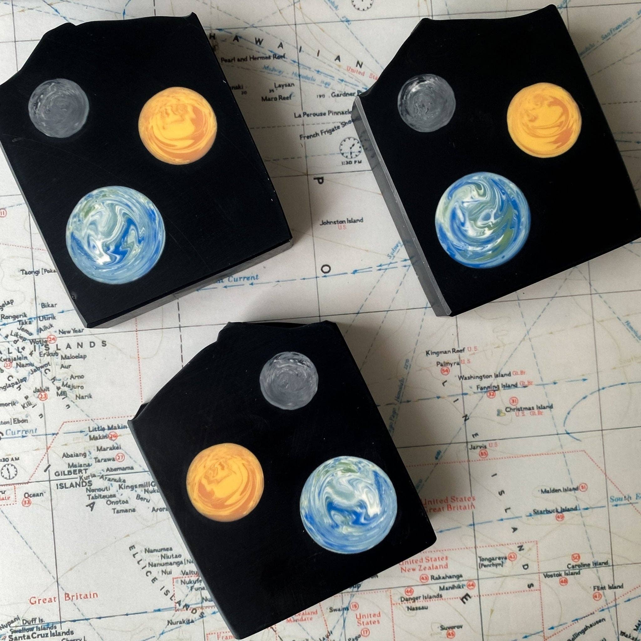 Galaxial Peace Handmade Soap Bar | Bergamot & Cedarwood Scent