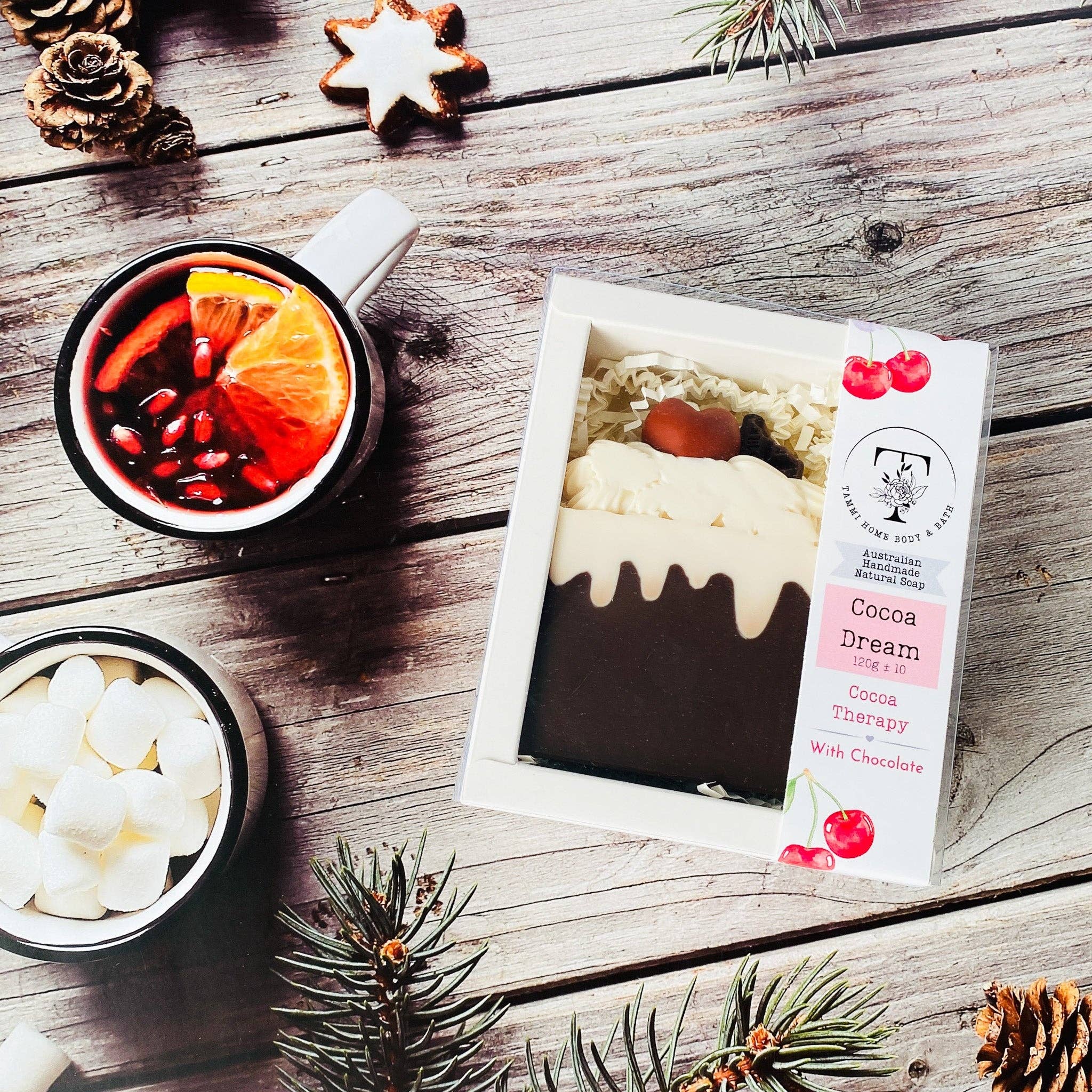Cocoa Dream Handmade Soap Bar | Cocoa Therapy Scent