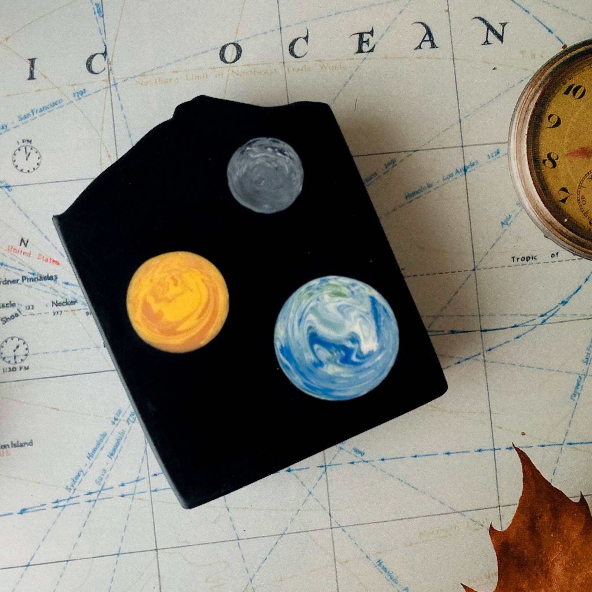 Galaxial Peace Handmade Soap Bar | Bergamot & Cedarwood Scent
