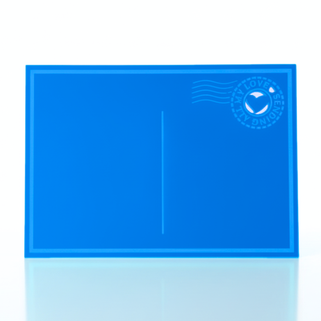 Hard Card – Personalised Acrylic Greeting Card