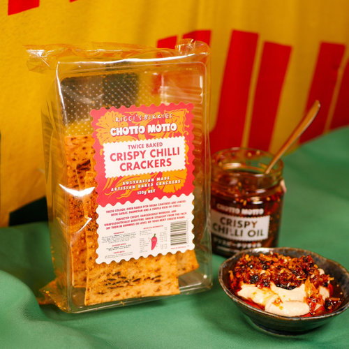 Chotto Motto Crispy Chilli Crackers 120g