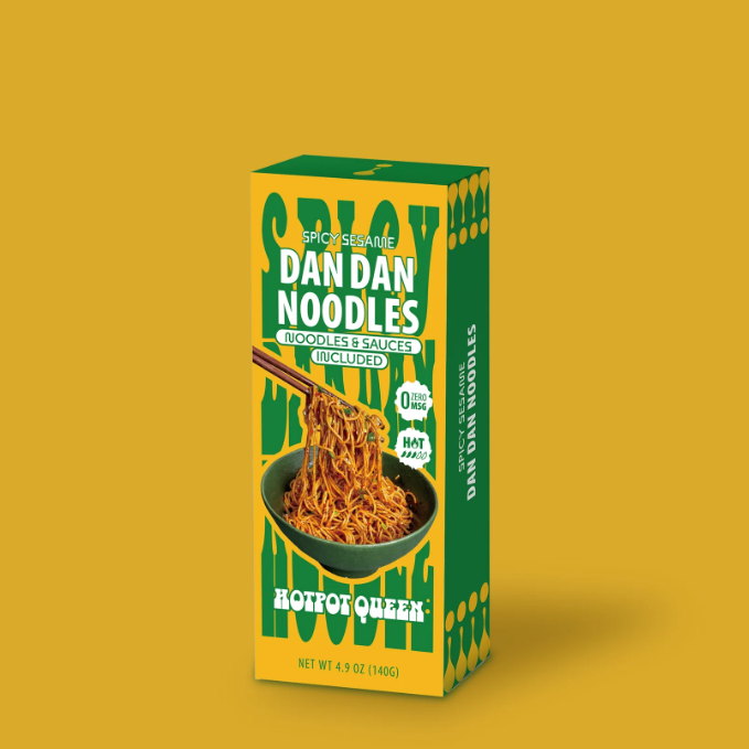Hotpot Queen Spicy Sesame Dan Dan Noodles 1pk 146g