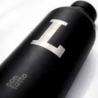 Personalised initial on stainless steel water bottle by GOTSENT