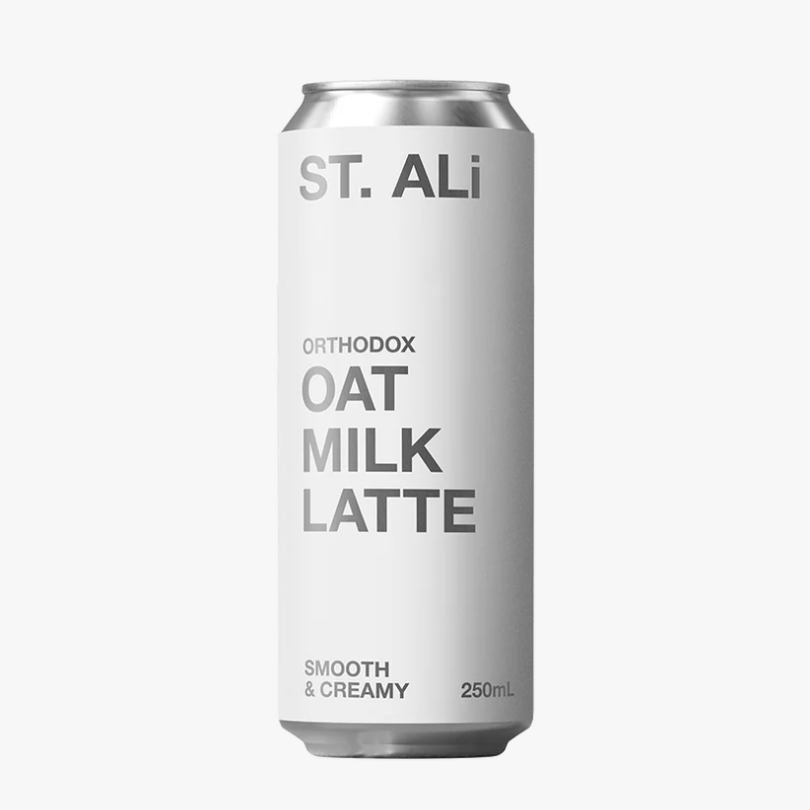 ST. ALi Oat Milk Latte can