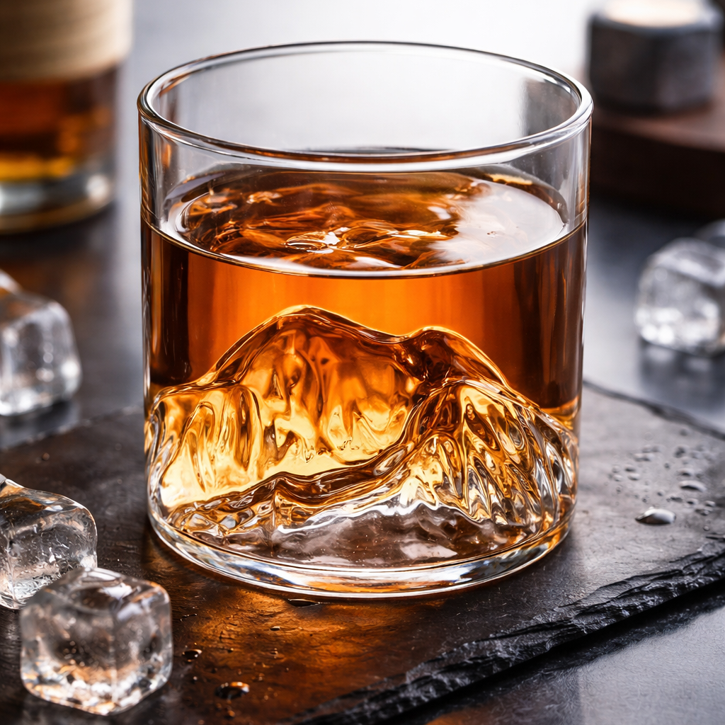 Afterhours small whiskey glass upclose