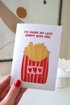 Last Chippy With You Card