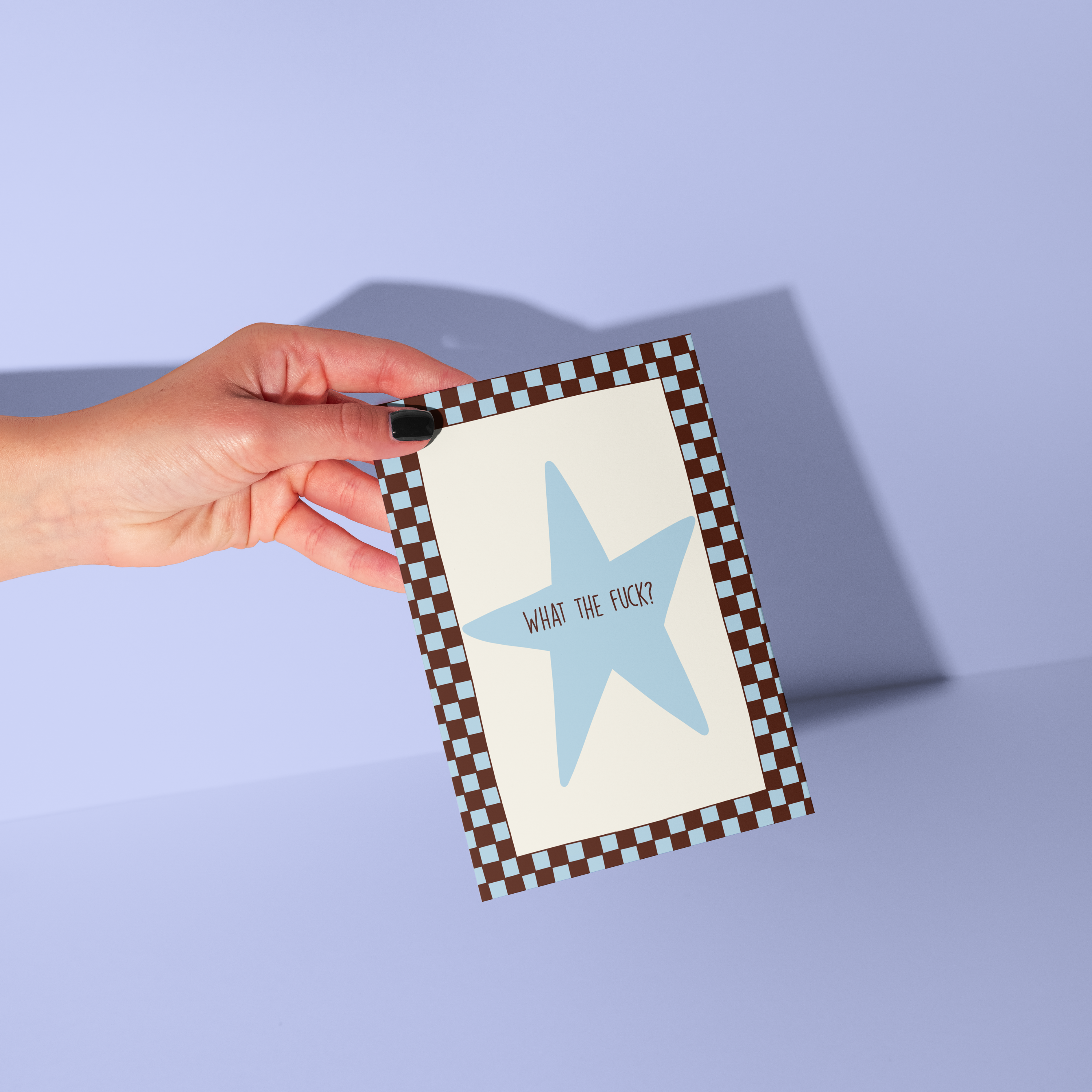 What The F* Greeting Card