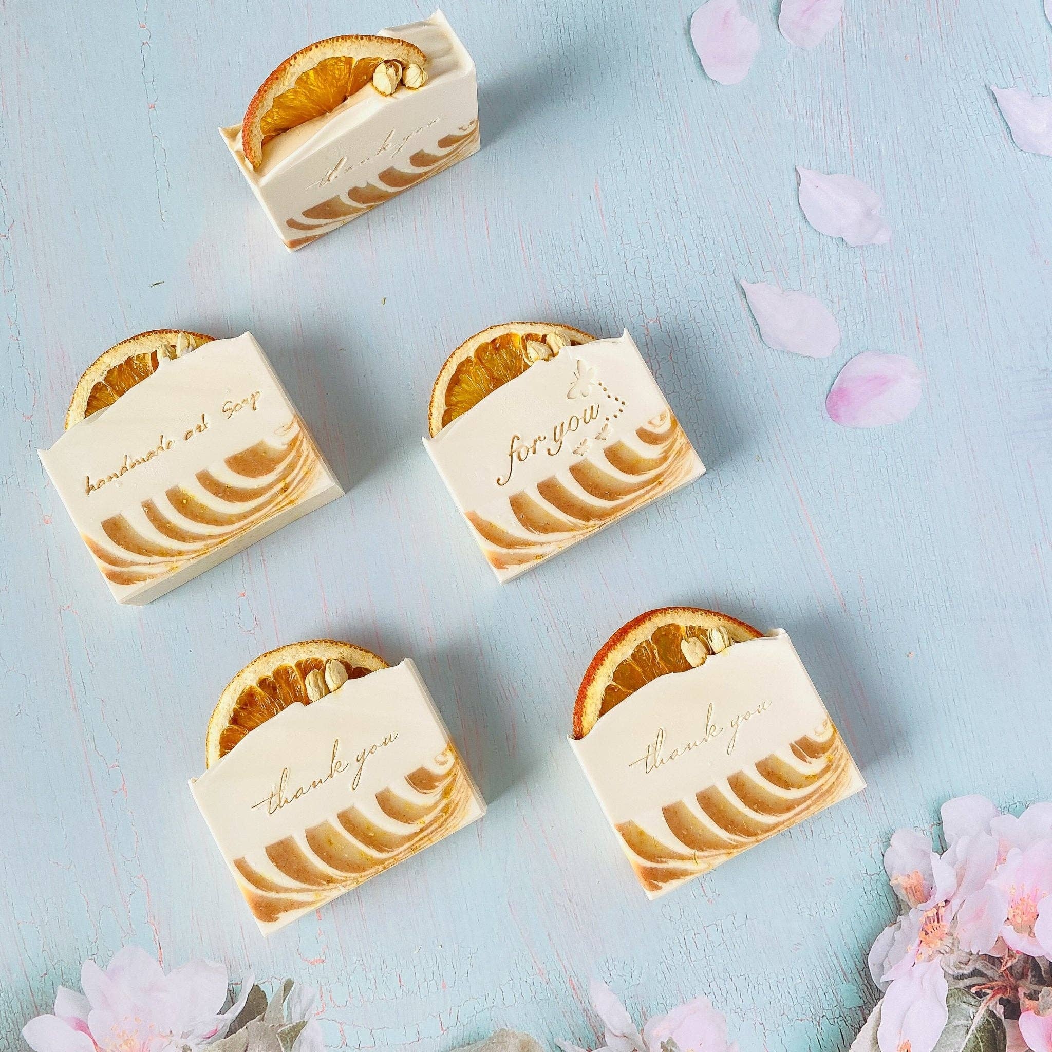 Orange & Jasmin Joy Handmade Soap Bar | Rosemary & Lime Scent
