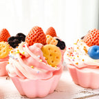 Cupcake & Smiles Handmade Soap Bar | Strawberry Milk Scent